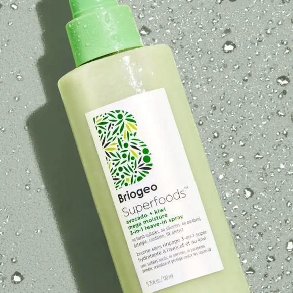 Briogeo Hair Briogeo Superfoods Avocado Kiwi 3in Mega Moisture Leavein Spray New Poshmark